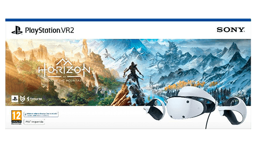Gafas de realidad virtual PlayStation VR2 Sense™ + Horizon Call of the Mountain - Conquista nuevas cimas Gafas de realidad virtual PlayStation VR2 Sense™ + Horizon Call of the Mountain Conquista nuevas cimas