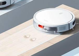 Robot aspirador Xiaomi Robot Vacuum E12 Descarga de agua medida para un fregado controlado