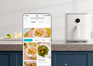 Freidora de aire Xiaomi Smart Air Fryer 6.5 L - Control inteligente, con programación las 24 horas Freidora de aire Xiaomi Smart Air Fryer 6.5 L Control inteligente, con programación las 24 horas