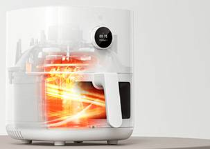 Xiaomi Freidora de aire Smart Air Fryer Pro 4 L - Circulación de aire caliente de 360° que crea una capa exterior crujiente al tiempo que mantiene blando el interior Xiaomi Freidora de aire Smart Air Fryer Pro 4 L Circulación de aire caliente de 360° que crea una capa exterior crujiente al tiempo que mantiene blando el interior
