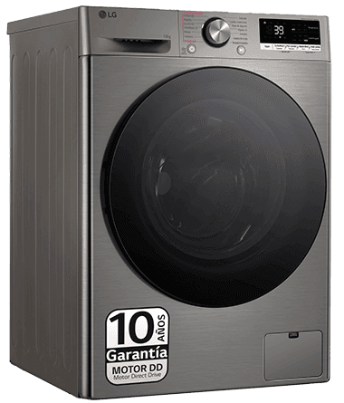 LG lavadora wifi F4WR7010AGS inox
