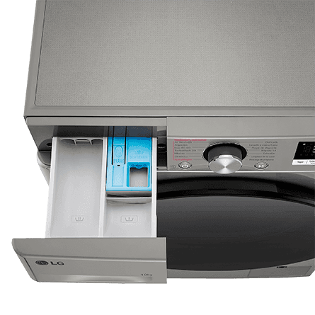 LG lavadora wifi F4WR7010AGS inox