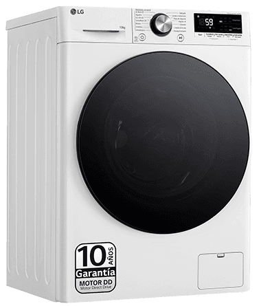 LG lavadora wifi F4WR7010AGW blanca