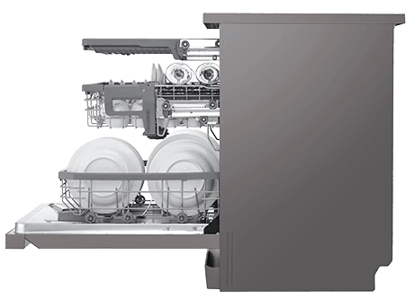 LG Lavavajillas wifi DF325FP inox