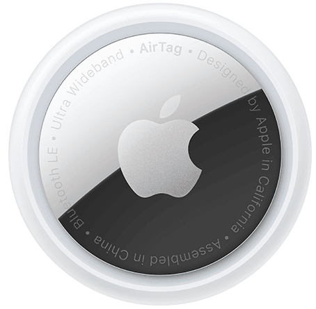 Llavero de piel AirTag