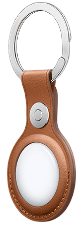 Llavero de piel AirTag