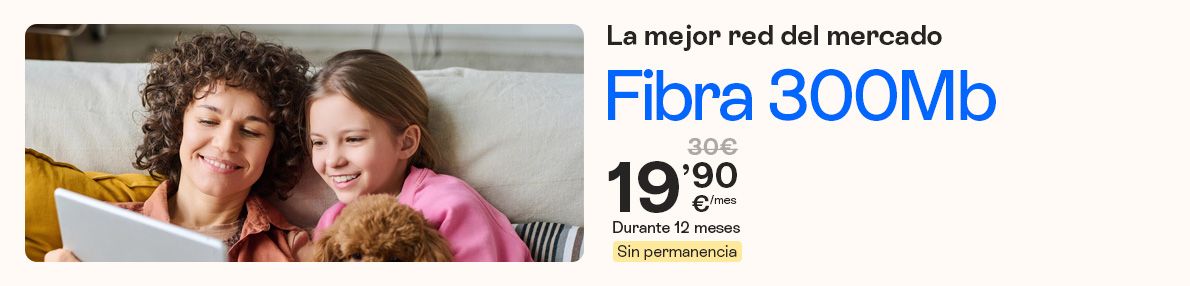 Fibra 300 Mb