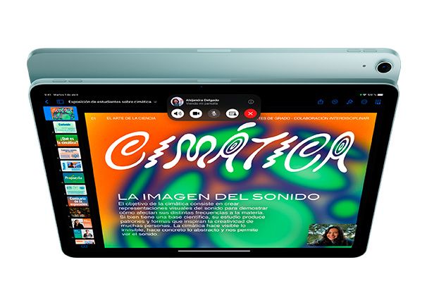 iPad Air 11'' (2025) M3 Wi-Fi 128 GB - Cámaras avanzadas iPad Air 11'' (2025) M3 Wi-Fi 128 GB Cámaras avanzadas