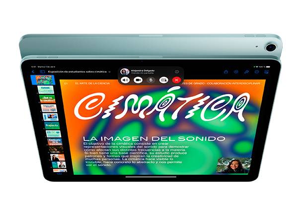 iPad Air 11'' (2025) M3 Wi-Fi 128 GB - Cámaras avanzadas iPad Air 11'' (2025) M3 Wi-Fi 128 GB Cámaras avanzadas