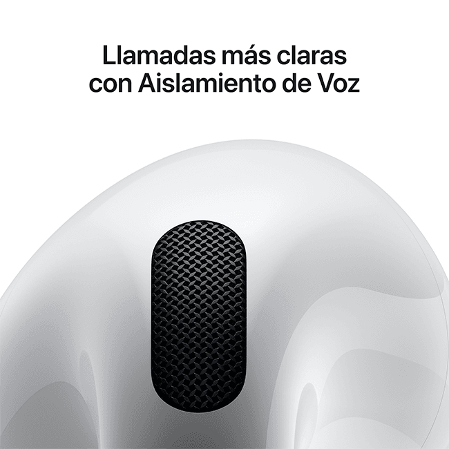 AirPods 4 con cancelación activa de ruido