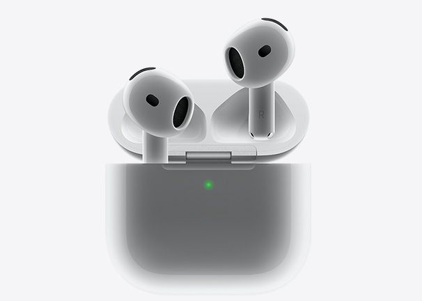 AirPods 4 con cancelación activa de ruido precio. Resistencia al polvo, el agua y es sudor