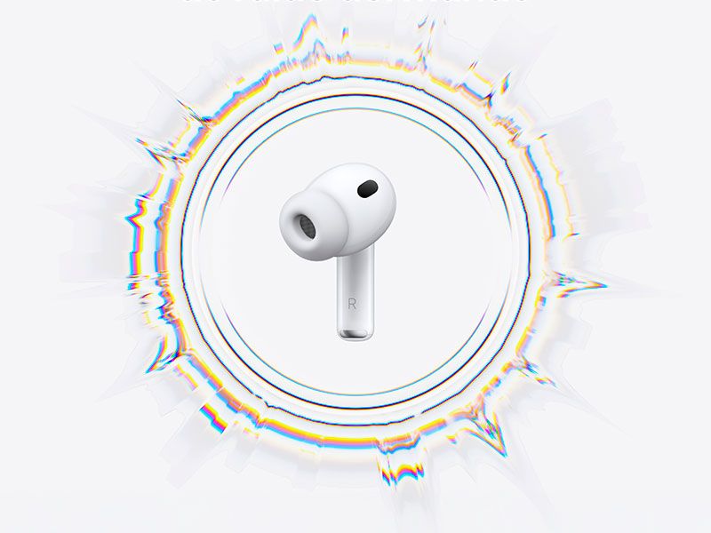 AirPods Pro 3 Los auriculares in-ear con la mejor cancelación activa de ruido del mundo