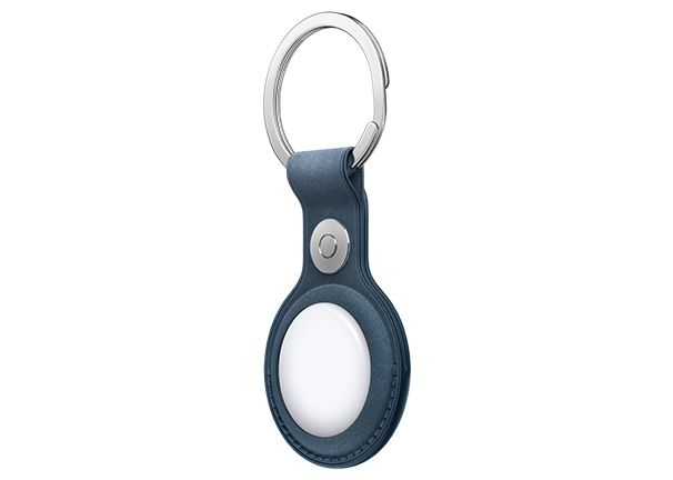 Llavero de piel AirTag precio. Ajustable a cualquier cosa