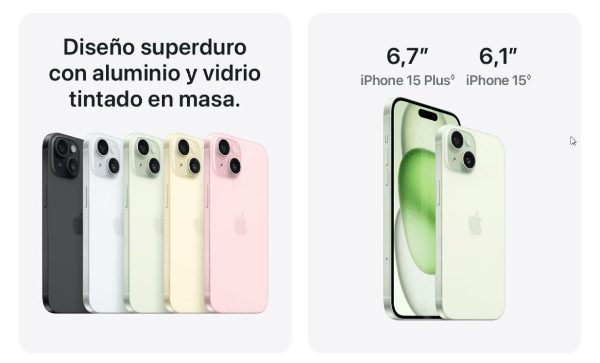 movil iphone 15