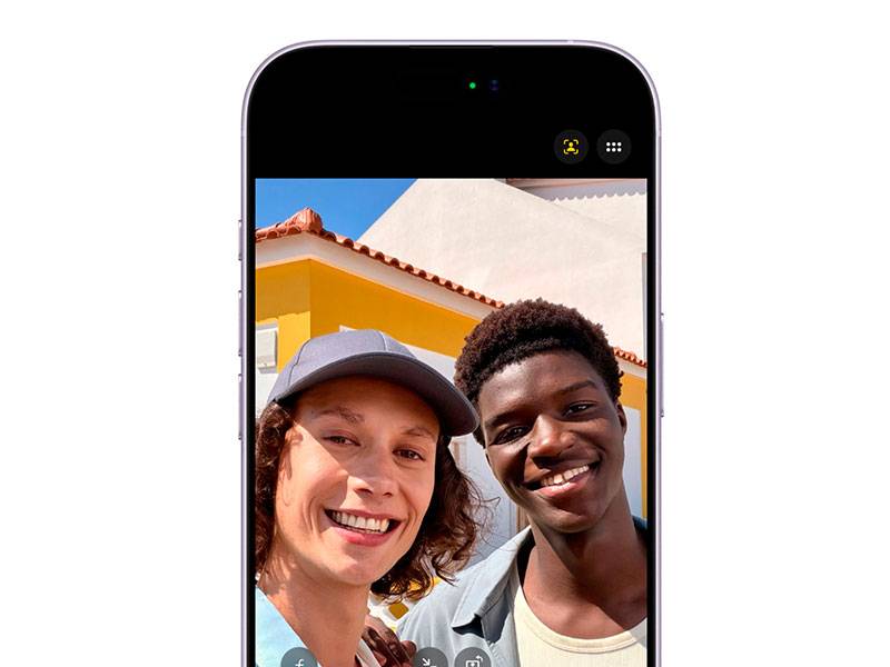 iPhone 17 512 GB Cámara frontal Center Stage de 18 Mpx