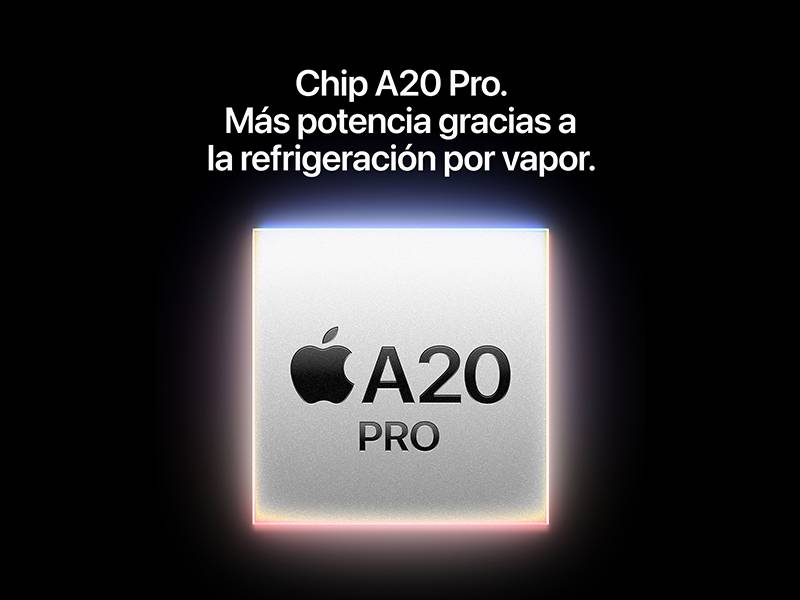 iPhone 18 Pro 256 GB - Chip A20 Pro. Una superpotencia para la IA iPhone 18 Pro 256 GB Chip A20 Pro. Una superpotencia para la IA