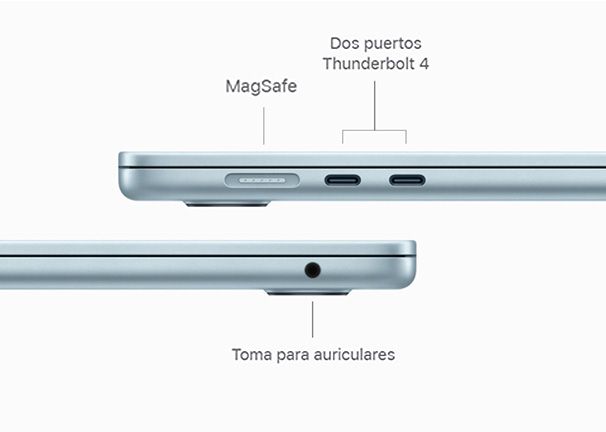 MacBook Air 13 M4 16 GB, 256 GB precio. Conecta lo que quieras