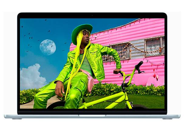 MacBook Air 15 M5 16 GB, 512 GB Una pantalla de 15,3 pulgadas brillante