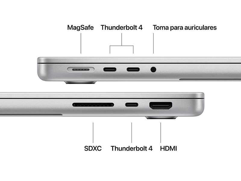 MacBook Pro 14 M5 16 GB, 512 GB Conecta lo que quieras