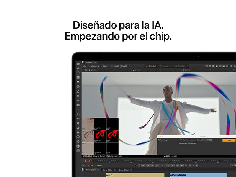 MacBook Pro 16 M5 Pro 24 GB, 1 TB - Diseñado para la IA MacBook Pro 16 M5 Pro 24 GB, 1 TB Diseñado para la IA