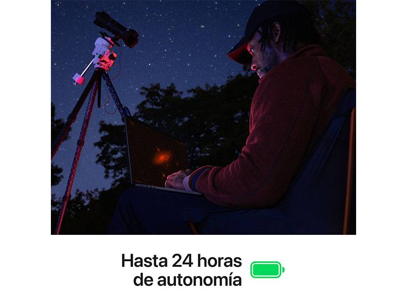 MacBook Pro 16 M5 Pro 24 GB, 1 TB - Hasta 24 horas de autonomía MacBook Pro 16 M5 Pro 24 GB, 1 TB Hasta 24 horas de autonomía