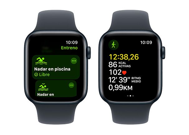 Apple Watch SE (2024) (GPS + Cellular, 40mm) El mejor compañero de fitness