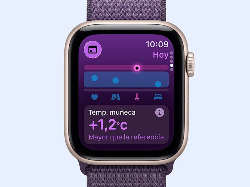Apple Watch SE 3 (GPS + Cellular, 40mm) Datos básicos de salud