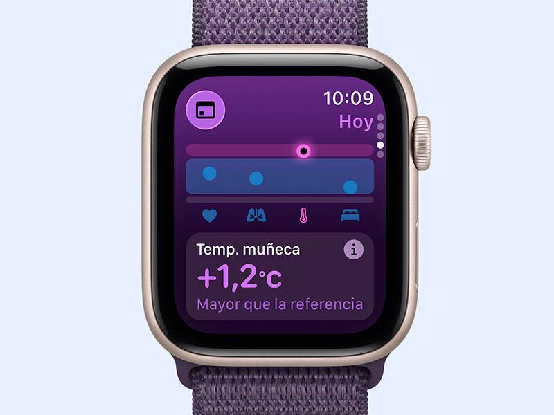 Apple Watch SE 3 (GPS + Cellular, 40mm) - Datos básicos de salud Apple Watch SE 3 (GPS + Cellular, 40mm) Datos básicos de salud