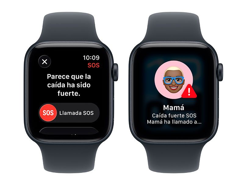 Apple Watch SE 3 (GPS + Cellular, 40mm) Prestaciones de seguridad