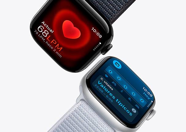 Apple Watch Series 10 (GPS + Cellular, 42mm) - Datos de salud avanzados Apple Watch Series 10 (GPS + Cellular, 42mm) Datos de salud avanzados