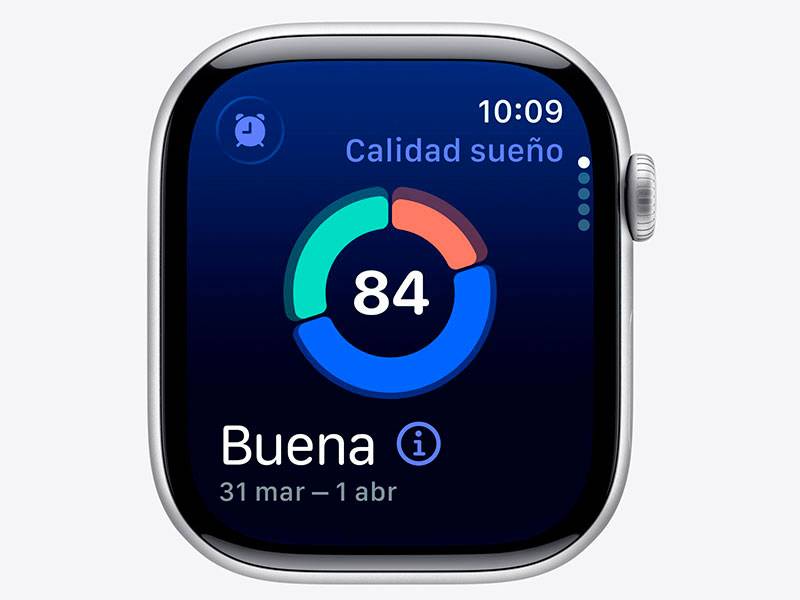 Apple Watch Series 11 (GPS + Cellular, 42mm) - Conoce la calidad de tu sueño Apple Watch Series 11 (GPS + Cellular, 42mm) Conoce la calidad de tu sueño