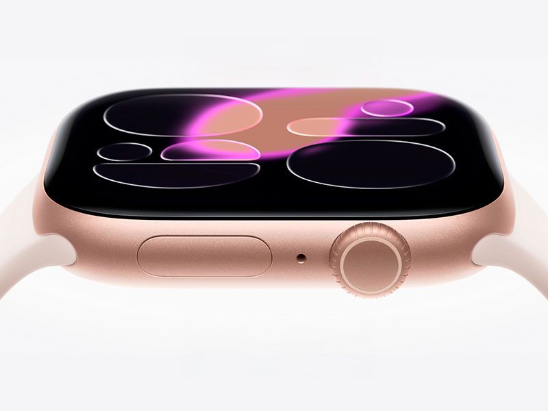 Apple Watch Series 11 (GPS + Cellular, 42mm) Hecho para durar