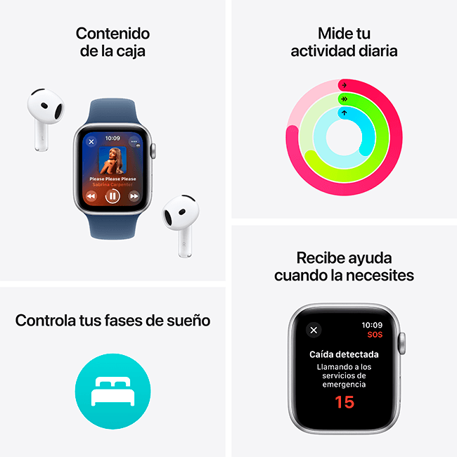 Apple Watch SE (2024) (GPS + Cellular, 44mm)