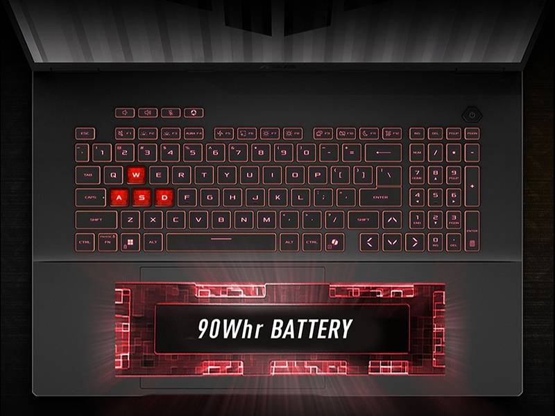 Portátil Asus TUF Gaming A18 16 GB, 512 GB - Batería para seguir adelante Portátil Asus TUF Gaming A18 16 GB, 512 GB Batería para seguir adelante