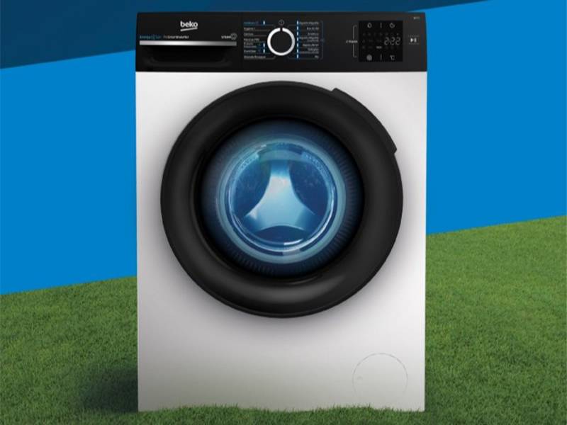 Lavadora Beko BM3WFT31041WB EnergySpin. Ahorra hasta un 35% de energía en todos los programas