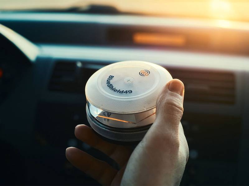 Baliza de emergencia conectada Blueshield GEOBlueShield49 - Conectada con la DGT 3.0 Baliza de emergencia conectada Blueshield GEOBlueShield49 Conectada con la DGT 3.0