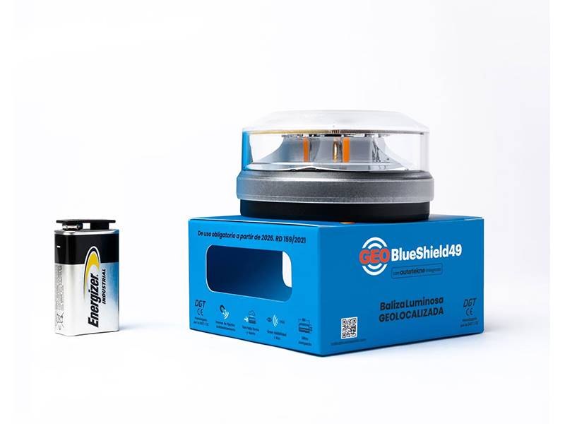 Baliza de emergencia conectada Blueshield GEOBlueShield49 Más visible