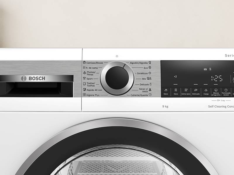 Secadora Bosch WQG245D1ES Seca de manera eficiente tu ropa