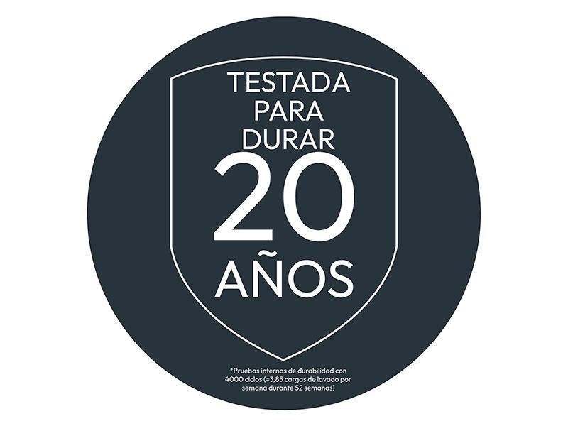 Lavadora secadora Candy GWD 496B8-S Testada para durar 20 años