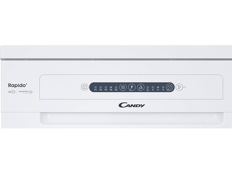 Lavavajillas Candy CF 3E7E0W - Programas optimizados para cada necesidad Lavavajillas Candy CF 3E7E0W Programas optimizados para cada necesidad