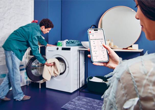 Lavadora Candy BR 410B8-S - Conectividad desde tu móvil con hOn Lavadora Candy BR 410B8-S Conectividad desde tu móvil con hOn