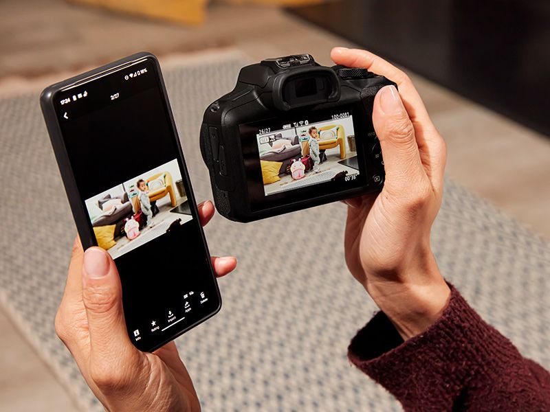 Cámara de fotos digital Canon EOS R100 - Un sensor más grande Cámara de fotos digital Canon EOS R100 Un sensor más grande