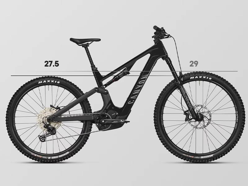 Bicicleta eléctrica Canyon Spectral:ON CF 7 Talla M Encuentra tu talla perfecta