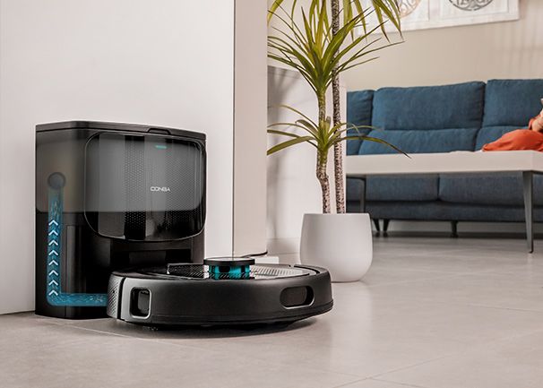 Robot aspirador Cecotec Conga 9590 Spin Revolution Ultra Power Home 8-Mop - Con autovaciado, hasta 12 semanas Robot aspirador Cecotec Conga 9590 Spin Revolution Ultra Power Home 8-Mop Con autovaciado, hasta 12 semanas