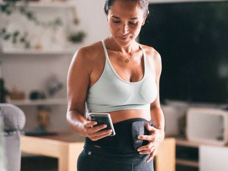 Cinturón de Electroestimulación Muscular Compex Corebelt 5.0 Talla L/XL Transforma tu abdomen. Refuerza tu core. Siéntete mejor cada día