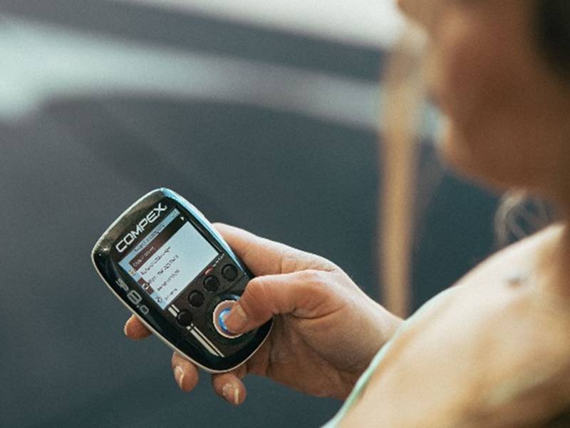 Electroestimulador muscular Compex SP 8.0 Programas completos con aplicación en varias zonas del cuerpo