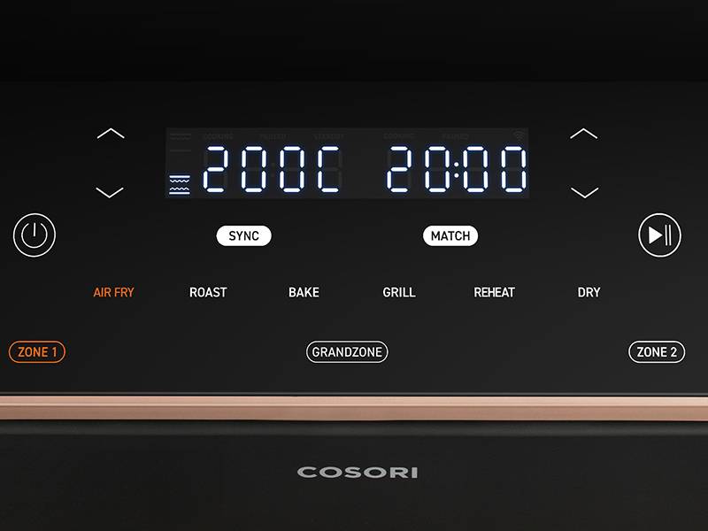 Freidora de aire Cosori Dual Blaze Twinfry Chef Edition - Todo lo necesario para disfrutar de tus comidas favoritas Freidora de aire Cosori Dual Blaze Twinfry Chef Edition Todo lo necesario para disfrutar de tus comidas favoritas