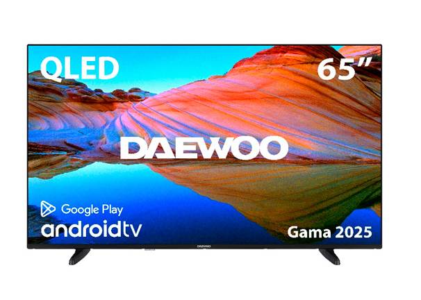 Smart TV Daewoo 65DM72UAQP 65'' - Descubre una nueva dimensión de colores y detalles con la tecnología QLED Smart TV Daewoo 65DM72UAQP 65'' Descubre una nueva dimensión de colores y detalles con la tecnología QLED