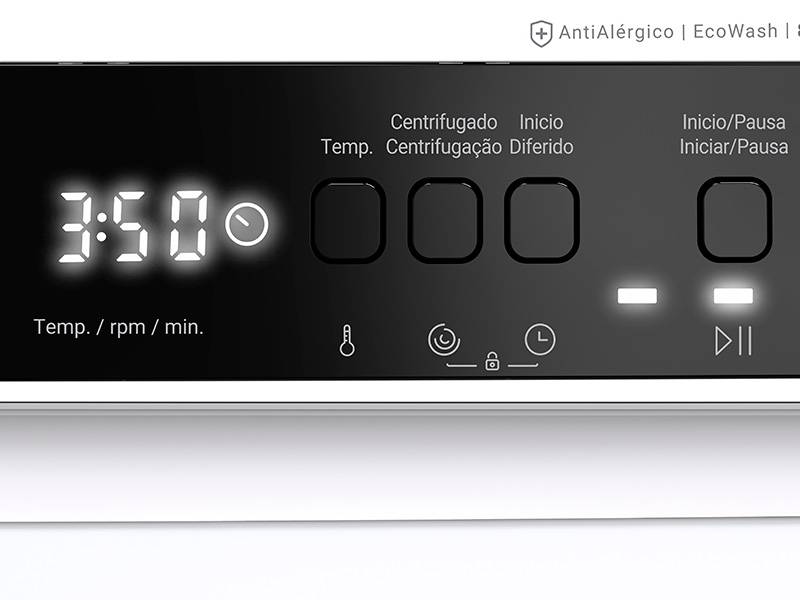 Lavadora Daewoo WM-FB8512W0A-ES - Digital Drive Inverter Lavadora Daewoo WM-FB8512W0A-ES Digital Drive Inverter