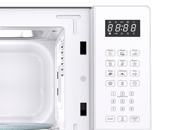Daewoo Microondas MD-FA202SB-EU - Reloj integrado Daewoo Microondas MD-FA202SB-EU Reloj integrado